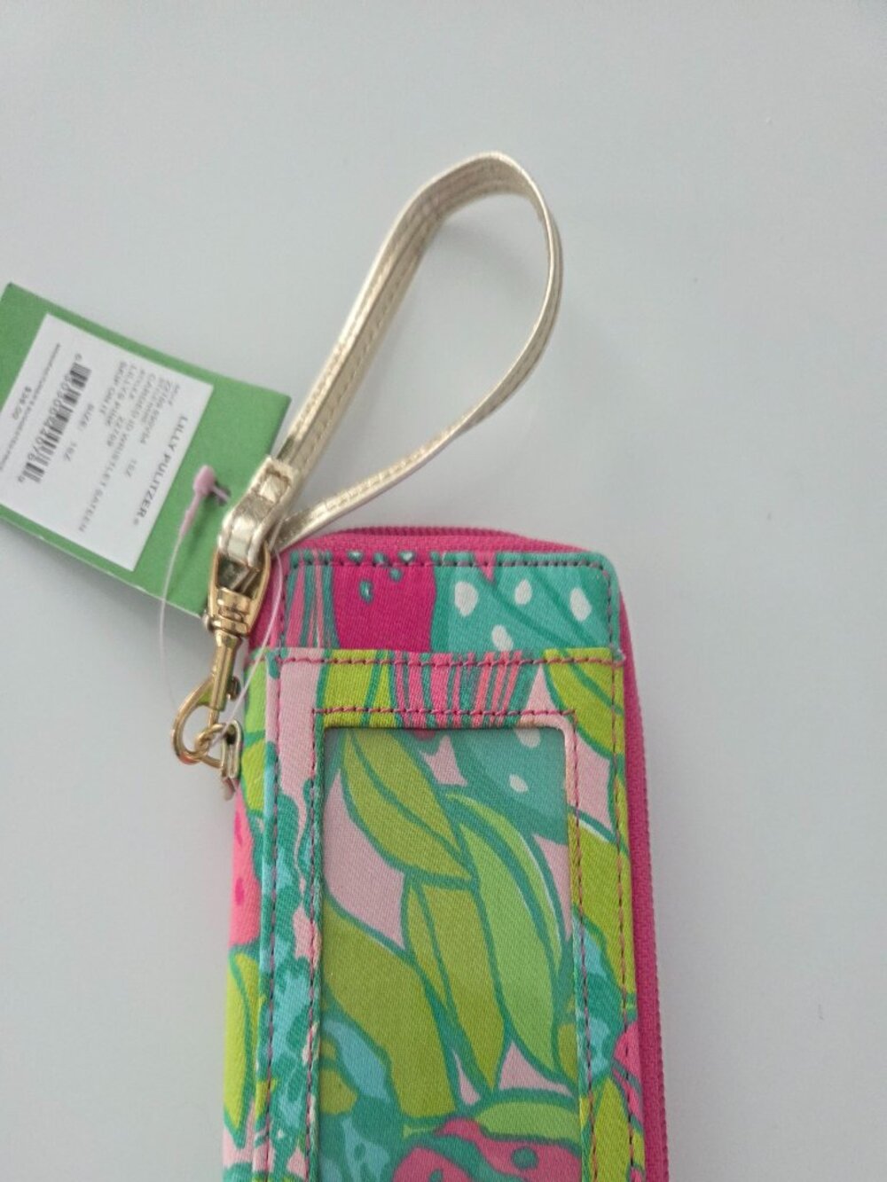 NWT Lilly Pulitzer Carded ID Wristlet - Picture 4 of 6